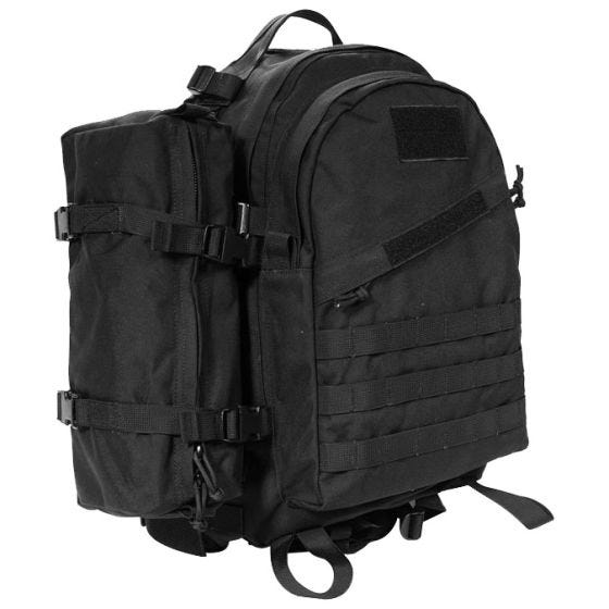 Flyye borsa aggiuntiva per zaino MOLLE AIII in nero