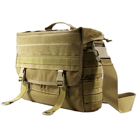 Flyye borsa a cartella in Coyote Brown