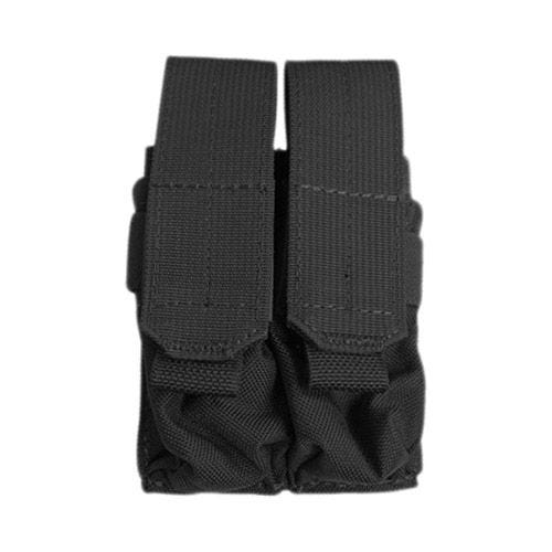 Flyye custodia doppia portacaricatore 9 mm con attacco MOLLE ver. FE in nero