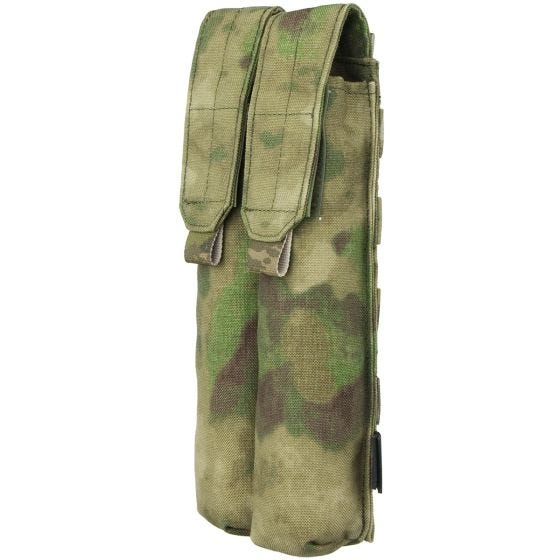 Flyye custodia doppia portacaricatore P90/UMP con attacco MOLLE in A-TACS FG