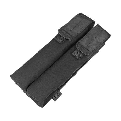 Flyye custodia doppia portacaricatore P90/UMP con attacco MOLLE in nero