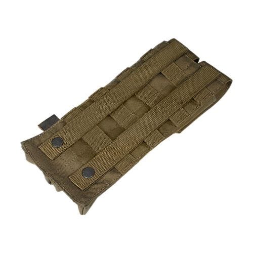 Flyye custodia doppia portacaricatore P90/UMP con attacco MOLLE in Coyote Brown