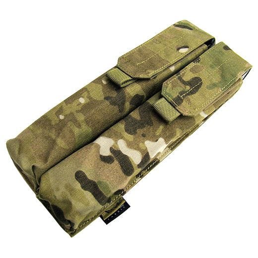 Flyye custodia doppia portacaricatore P90/UMP con attacco MOLLE in MultiCam