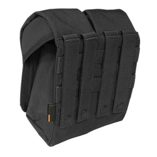 Flyye custodia doppia portacaricatore AK con attacco MOLLE in nero