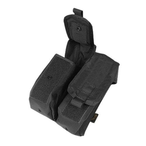 Flyye custodia doppia portacaricatore AK con attacco MOLLE in nero