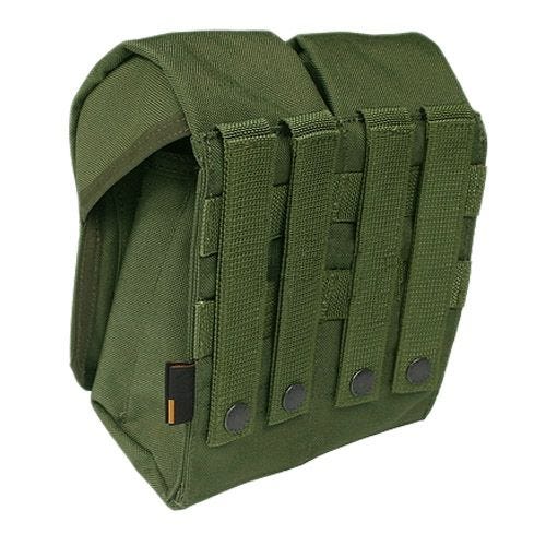 Flyye custodia doppia portacaricatore AK con attacco MOLLE in Olive Drab
