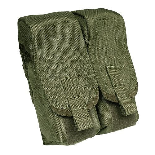 Flyye custodia doppia portacaricatore AK con attacco MOLLE in Ranger Green