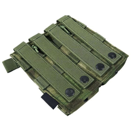 Flyye astuccio universale portacaricatore doppio EV MOLLE EV in A-TACS FG