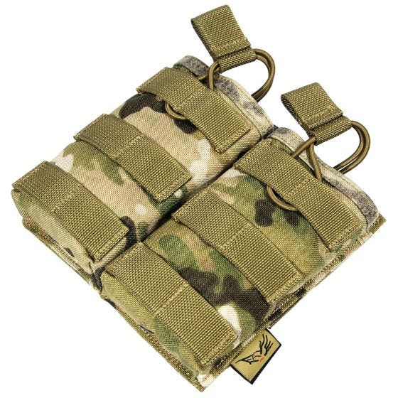 Flyye astuccio universale portacaricatore doppio MOLLE EV in MultiCam