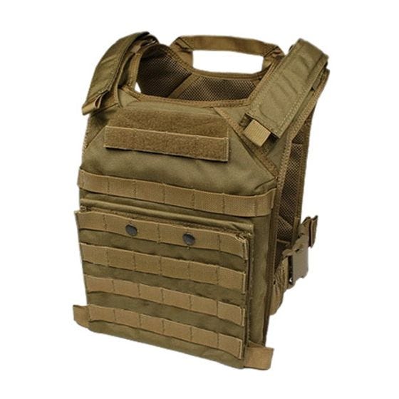 Flyye gilet FAPC GEN 2 con porta piastre mobile aggiuntivo in Coyote Brown