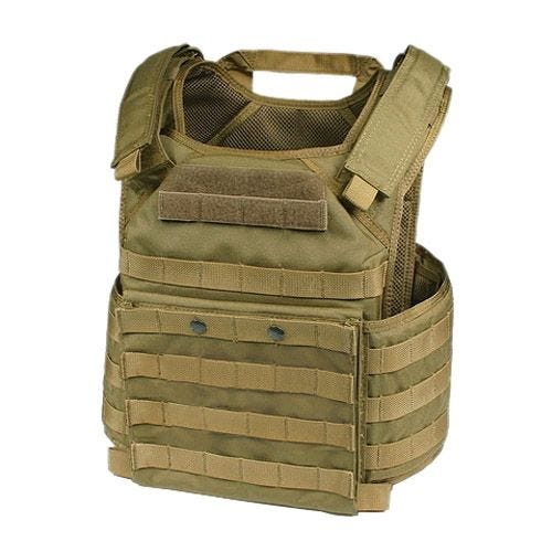 Flyye gilet FAPC GEN 2 con porta piastre mobile aggiuntivo in cachi