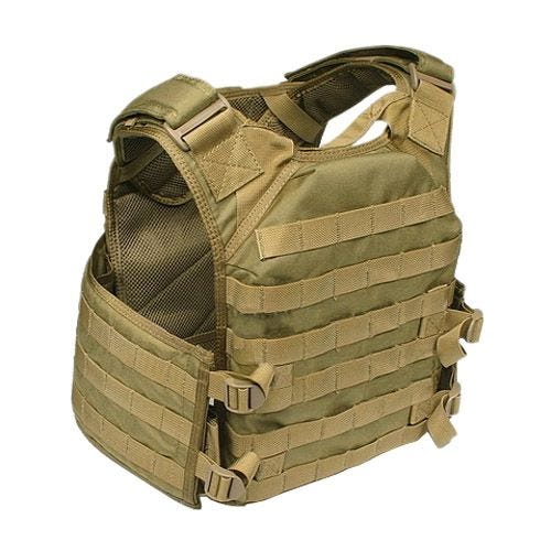 Flyye gilet FAPC GEN 2 con porta piastre mobile aggiuntivo in cachi