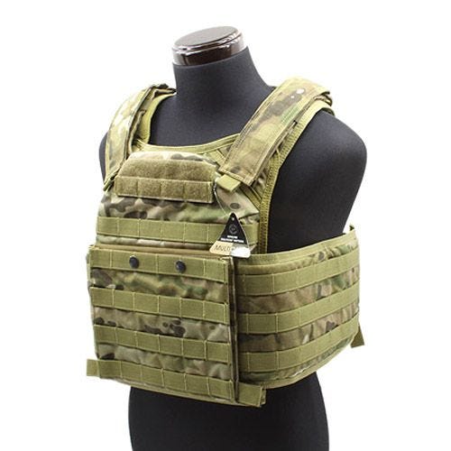 Flyye gilet FAPC GEN 2 con porta piastre mobile aggiuntivo in MultiCam