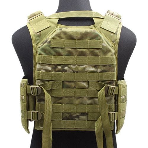 Flyye gilet FAPC GEN 2 con porta piastre mobile aggiuntivo in MultiCam