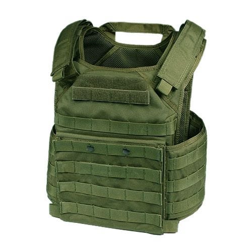 Flyye gilet FAPC GEN 2 con porta piastre mobile aggiuntivo in Olive Drab