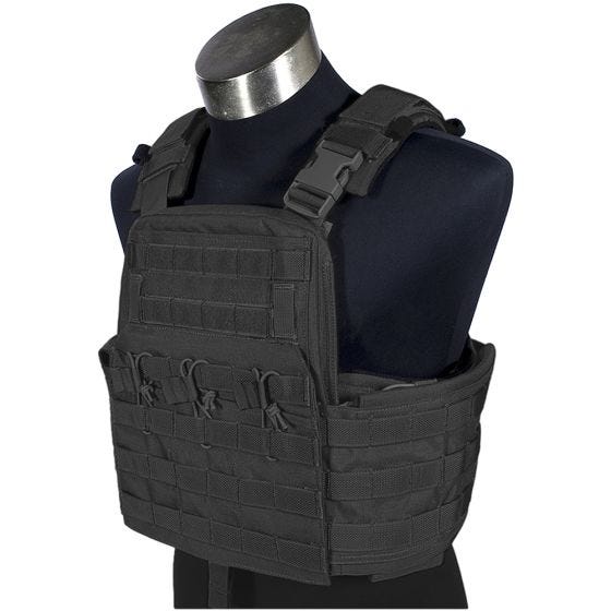 Flyye Plate Carrier compatto Field Compact in nero