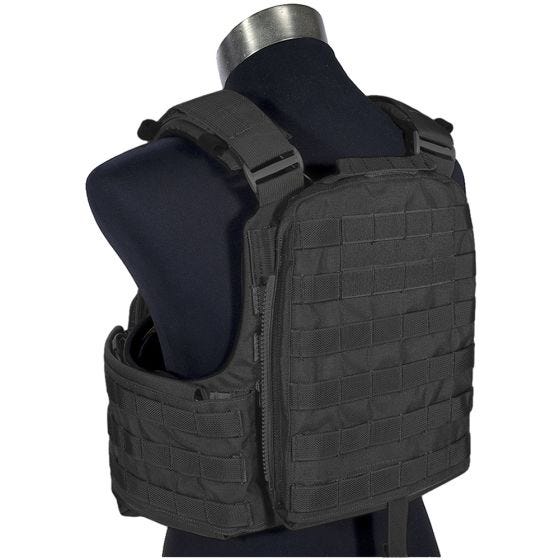 Flyye Plate Carrier compatto Field Compact in nero