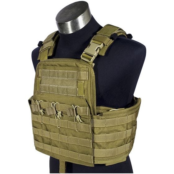 Flyye Plate Carrier compatto Field Compact in cachi