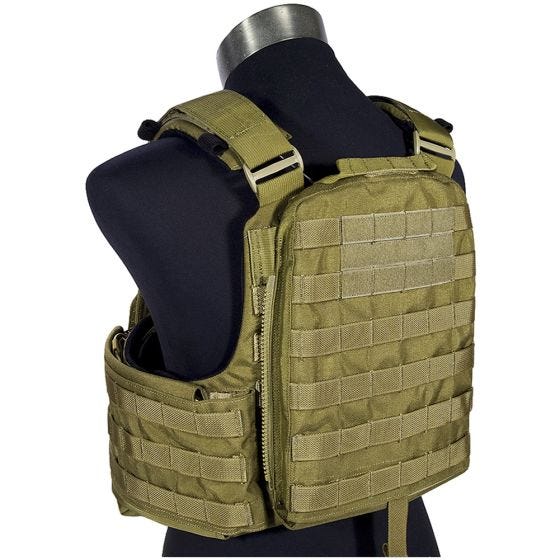 Flyye Plate Carrier compatto Field Compact in cachi