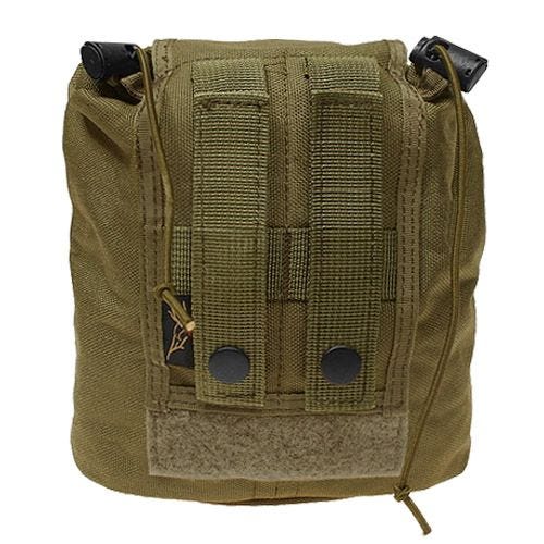 Flyye astuccio pieghevole portacaricatore MOLLE in Coyote Brown
