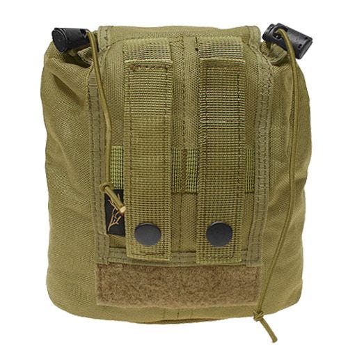 Flyye astuccio pieghevole portacaricatore MOLLE in cachi