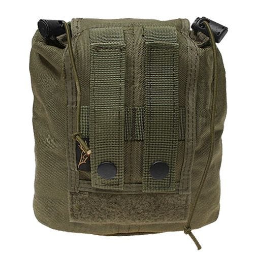 Flyye astuccio pieghevole portacaricatore MOLLE in Ranger Green