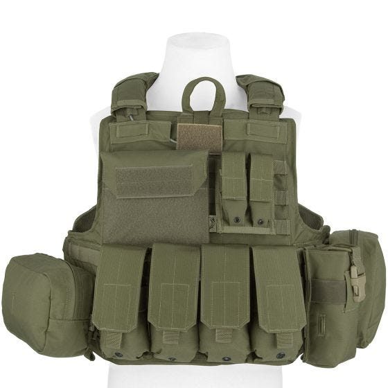 Flyye gilet multitasca Force Recon ver. Mar in Ranger Green