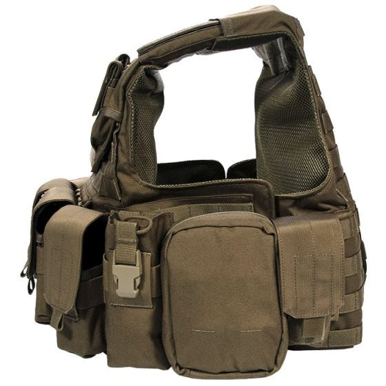 Flyye gilet multitasca Force Recon ver. Land in Coyote Brown