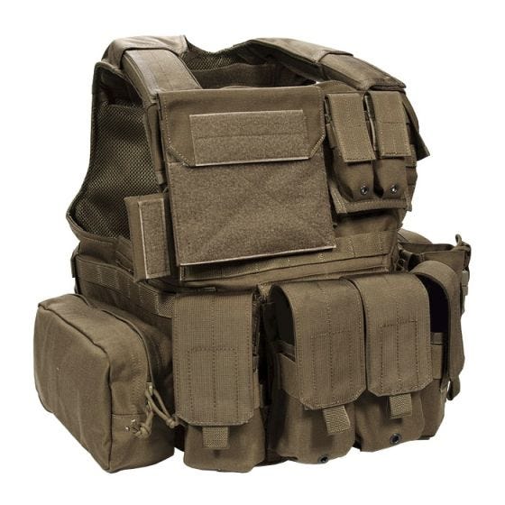 Flyye gilet multitasca Force Recon ver. Land in Coyote Brown