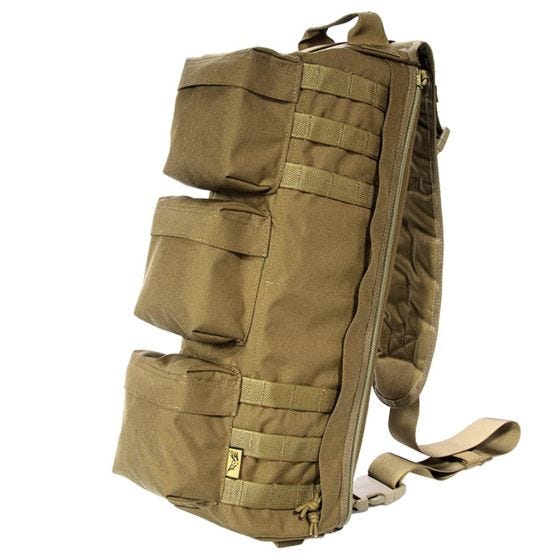 Flyye borsa tattica Go in Coyote Brown
