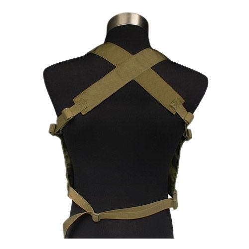 Flyye Chest Rig LAW ENF in Coyote Brown