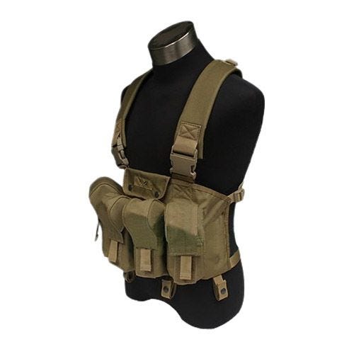 Flyye Chest Vest tattico LBT AK in Coyote Brown