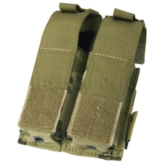 Flyye custodia doppia porta-caricatori pistola .45 con attacco MOLLE in MultiCam
