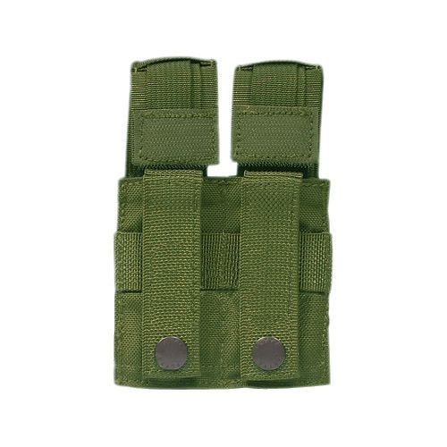 Flyye custodia doppia porta-caricatori pistola .45 con attacco MOLLE in Olive Drab