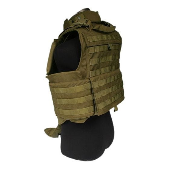Flyye gilet tattico modulare MTV MOLLE in Coyote Brown