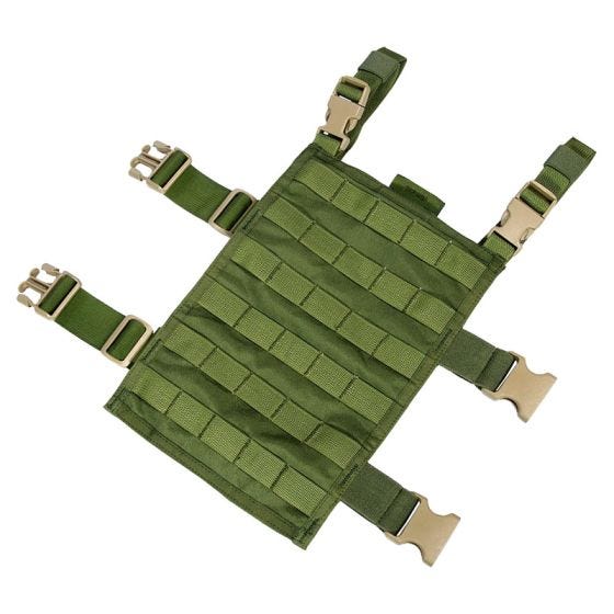 Flyye pannello cosciale rettangolare MOLLE in Olive Drab
