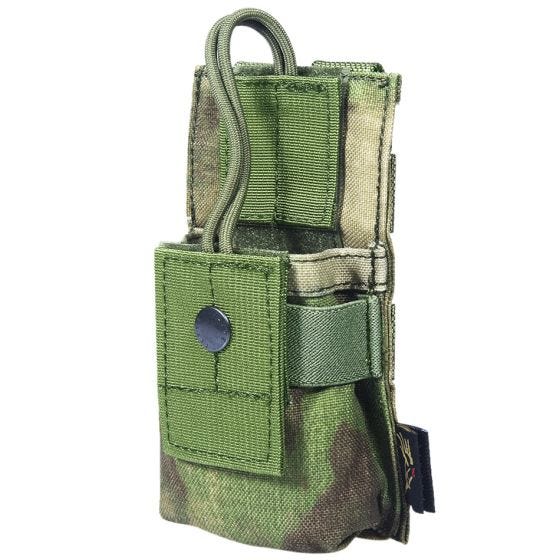 Flyye custodia per ricetrasmittente piccola MOLLE in A-TACS FG