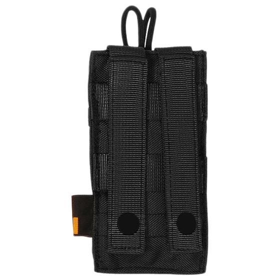 Flyye custodia per ricetrasmittente piccola MOLLE in nero