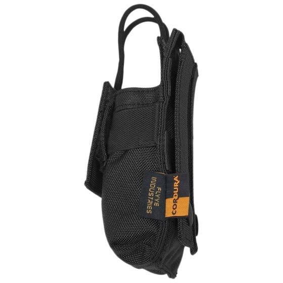 Flyye custodia per ricetrasmittente piccola MOLLE in nero