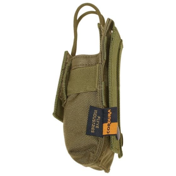 Flyye custodia per ricetrasmittente piccola MOLLE in Coyote Brown