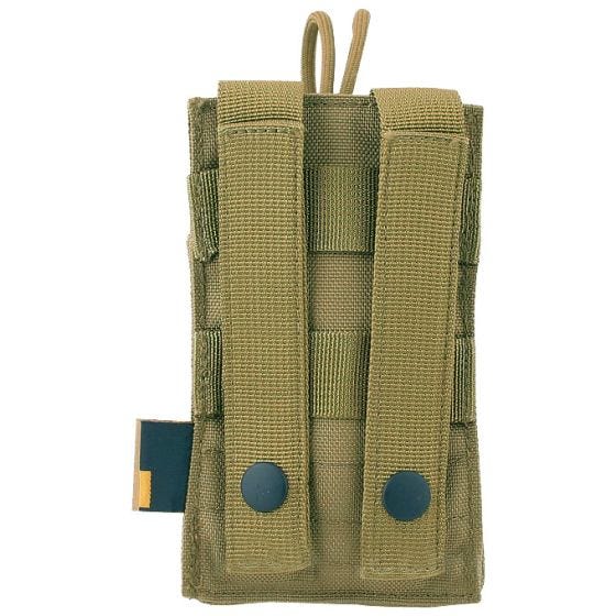Flyye custodia per ricetrasmittente piccola MOLLE in cachi