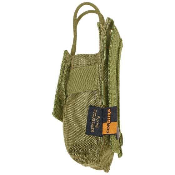 Flyye custodia per ricetrasmittente piccola MOLLE in cachi