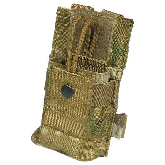 Flyye custodia per ricetrasmittente piccola MOLLE in MultiCam