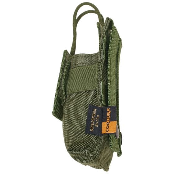 Flyye custodia per ricetrasmittente piccola MOLLE in Ranger Green