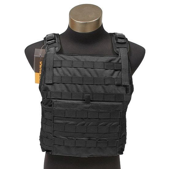 Flyye Plate Carrier PC MOLLE in nero