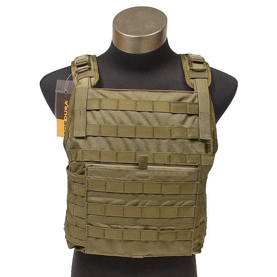 Flyye Plate Carrier PC MOLLE in Coyote Brown