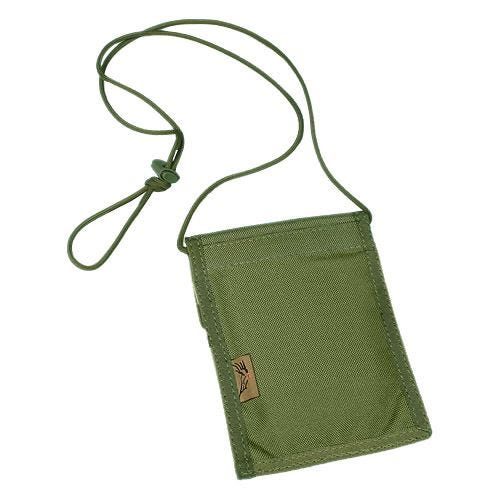 Flyye portadocumenti da collo in Olive Drab