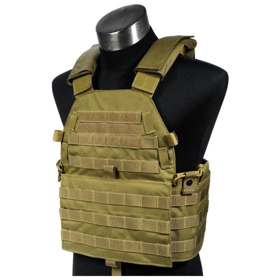 Flyye gilet tattico New MOLLE LT6094 in cachi