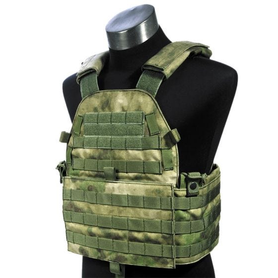 Flyye gilet tattico New MOLLE LT6094 in A-TACS FG