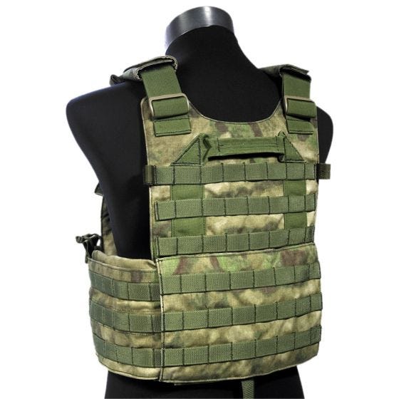 Flyye gilet tattico New MOLLE LT6094 in A-TACS FG